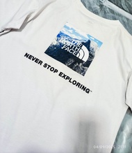 The north face เสื้อยืดมือสองแท้💯