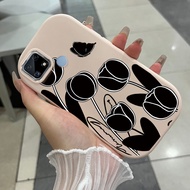 Realme C12 C25 C25s C15 C20 C20A C11 2020 C11 2021 C21Y C25Y Narzo 20 30A 50A Creative Tulip Case UA
