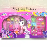🔥Ready Stock🔥 My Pretty Horse Kids Toys For Kids Girl Toys Set Anak Mainan Perempuan ikat rambut Mai
