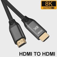 HDMI 2.1 Cable HDMI Cord 2 1 Cable 8K 60Hz 4K 120Hz 48Gbps eARC ARC HDCP Ultra High Speed HDR for HD TV Laptop Projector PS4/5
