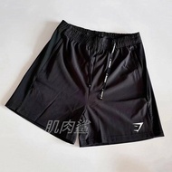 Fuzis Same Style Gymshark Quick-drying Zipper Shorts For Fitness Training Mens Three-quarter Pants M