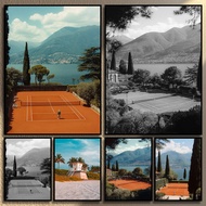 Tennis posters, photographic prints, tennis wall art, aesthetic room decoration, fashion wall art, f