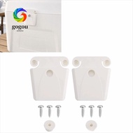 GOGOU 2 Set Cooler Latch Replacement, Plastic Screws Included Ice Chest Latch Repair, Durable Heavy 