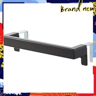 Yamazaki Kitchen Towel Hanging Bar Black, approximately W19 × D6-7 × H4 cm, Tower model, Towel Rack 