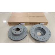 2044210712 (1PCS) FRONT BRAKE DISC MERCEDES W204 C200 C250 C230 W172 W212 E200 CGI