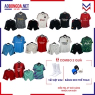 Soccer Clothing, HOT Club Soccer Clothing Season 24-25 High Quality Welded Sesame Fabric Aobongdanet