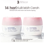 TZUYU SKINCARE Paket Whitening Cream - Krim Wajah Mencerahkan Siang dan Malam  BPOM Halal 2 pcs