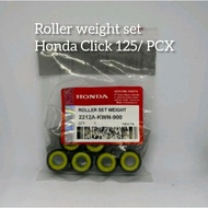 18g Black Roller Weight Set 2212A-KWN-900 For Honda Click 125 / PCX