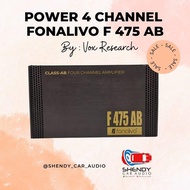 Power Vox Fonalivo F475 Ab 4 Channel Amplifier Class Ab Resmi