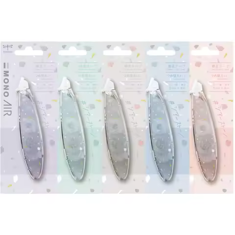 Japanese Tombow MONO AIR Mute Correction Tape Pen Shaped Correction Tape for Errors Replaceable Core