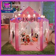 CJX.PH Kids Prince Princess Castle Play Tent Kids Mosquito Net Design Playhouse Tent