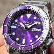 Seiko紫色手錶 Seiko 5 Sports 精工錶 限量版SRPM11K1 新加坡速遞空運到港 全新現貨...