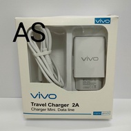 Travel Charger Vivo Type C 2A Vivo Y50 Y30 V19 X50 X50 Pro S1 Pro V17 Pro Y30i Original 99% Casan Charger Kabel