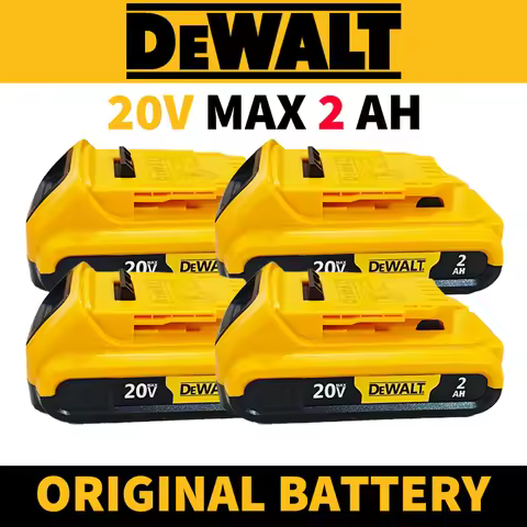XR Li-Ion Genuine DeWALT 18V/20V 2.0Ah 5.0Ah 6.0Ah 9.0Ah High Power Tools Battery Charger Combo DCB2