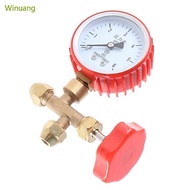 Winu Manifold Pressure Meter HVAC Service Manifold Gauge Pressure Testing Gauge set