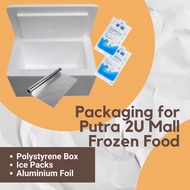 Polystyrene Box Add-On Packaging Frozen Food Putra 2U Mall