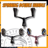 FISHING REEL DOUBLE HANDLE FOR SPINNING REEL AJING EGING FISHING