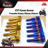 🇸🇬 AEROX V1 V2 Screw Set Bolt Screws Titanium Screw CVT Cover/Coverset /Windshield/Brake Level/Air f