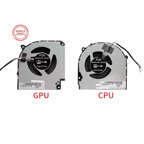 Laptop CPU Fan For Hasee  Z7T G7T Z7M-CU5NA CU5NB CU5NS CU7NA CU7NS For Gigabyte Gaming G5 KC G7 KC 