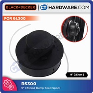 BLACK & DECKER RS300 9" ( 23cm ) SPOOL & LINE FOR GL300 / GL260 GRASS TRIMMER (BDRS300)