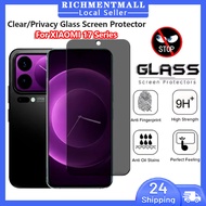 【🔥SG STOCK🔥】Clear/Privacy Tempered Glass Screen Protector Film for XIAOMI 17/17 Pro/17 Pro Max Anti-