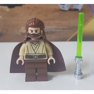 sw0410 Lego Star Wars 9499 ~ Qui Gon Jinn minifigure.