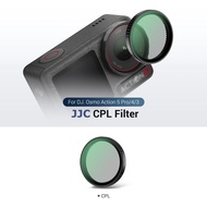 JJC ฟิลเตอร์ CPL สำหรับ DJI Osmo Action 5 Pro/ Action 4/ Action 3กันน้ำมันกันไฟฟ้าสถิตย์ฟรีผ้าไมโครไ