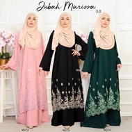 JUBAH MARISSA 3.0 | JUBAH HAJI UMRAH | JUBAH PLUS SIZE | JUBAH DRESS SULAM RAYA 2024 | JUBAH CARDIGA