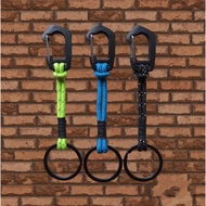 GANTUNGAN KEYCHAIN PRUSIK REFLECTIVE HOOKTALI