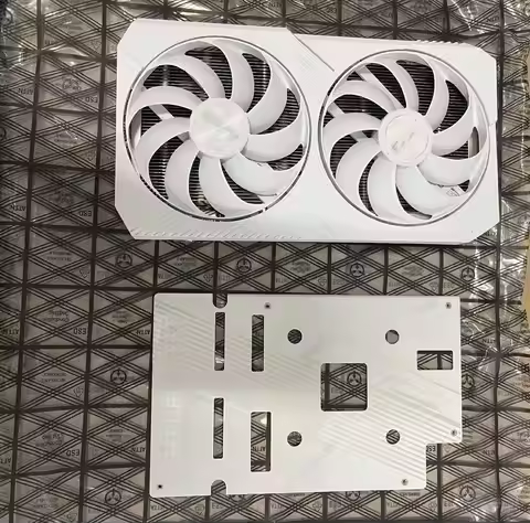 Original white Radiator Cooler for ASUS RTX3060 RTX3060ti Mini Graphics Card with Backplate