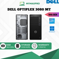 PC i5 Dell Optiplex 3080 MT Intel Core i5 (10th Gen) / 16GB RAM / 512GB NVME / Win 11 Pro (Refurbish