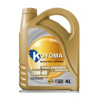 100% ORIGINAL FULLY SYNTHETIC KOYOMA 5W40 FULLY SYNTHETIC ENGINE OIL api