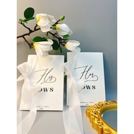 Vows card 75 (2 cards) - Wedding promise card |Wedding Vows |SHI1990
