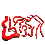 Fit Subaru Impreza GC8 EJ20 STi WRX GT Vers 3-6 1996-2000 Silicone Radiator Hose Kit
