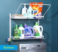 免打孔, 多功能, 壁掛洗衣機置物架-$288 (T1198).