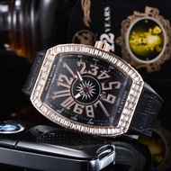 Frank Muller ys New Style Fashion Movement Watch Luxury Exquisite Diamond-studded Wrist Watch ys