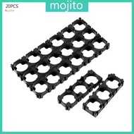 Mojito 20 Pcs 18650 Battery Holder Bracket Plastic Brackets 18650 Battery Bracket DIY