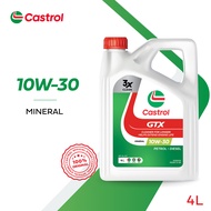Castrol GTX 10W-30 (4L) Mineral Engine Oil API SP/CF for Petrol and Diesel Vehicles