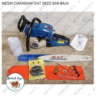 MESIN CHAINSAW GAT 22" 5822 BAR BAJA LASER / Mesin Chain saw GAT | Mesin Gergaji Potong Kayu / Mesin