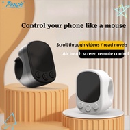 PANSIE Bluetooth Ring Remote, Continuous Clicker Scrolling Function Touchscreen Controller, Page Tur