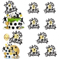 Soccer Sports Theme Party Cake Toppers: 5th, 6th, 7th, 8th, 9th, 10th, 16th, 17th, 18th Birthday Par