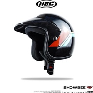 Wony Helmet Hbc Showbee Retro Half Face Helmet