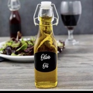 Swing Bottle Glass Besar Kaca Beling Bening Murah Tebal 500ML Botol Klip Kait Tutup Karet Putih Keda