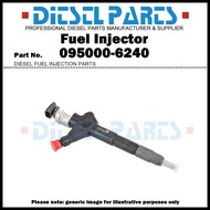 Fuel Injector 095000-6240 16600-MB40A 16600-VM00A For Nissan Navara D22 YD25DDTi 2.5d**&*