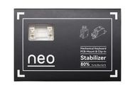 & Neo QK Stabilizer Gaming nical Keyboard gh60 for 1.2mm 1.6mm PCB CSTC40 CSTC75 60 68 75 84 87 104