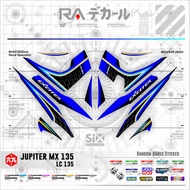 Striping YAMAHA JUPITER MX LAMA 135/EXCITER /SPARK/LC 135/JUPITER MX OLD2007_2012