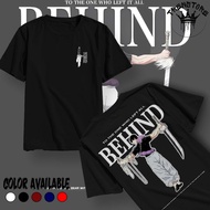 Toji Fushiguro Anime Junior Teen T-Shirt Semi Cotton Cartoon Black White Sage Denim