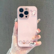 IPhone 15 Pro Max Luxury Rubbit Glass Case for iPhone 15 Pro14 promax 15 14 13 12 11 ProMax XS XR 6-