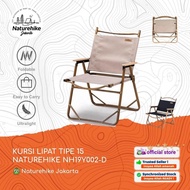 KURSI LIPAT NATUREHIKE NH19Y002-D TIPE 15 PORTABLE OUTDOOR CAMPING-Bumi Langkah