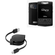 BoxWave Cable Compatible with Unihertz Titan (Cable miniSync - USB-A to USB Type-C, Retractable Cabl